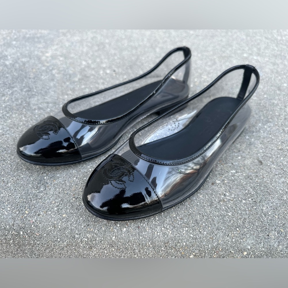 Chanel PVC Ballet Flats
From the Cruise 2018 Collection by Karl Lagerfeld